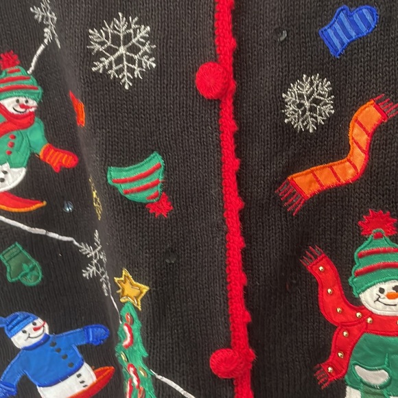 Vintage Nutcracker knit cardigan - Picture 4 of 11